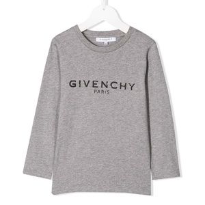 100% AUTHENTIC GIVENCHY Logo Long Sleeve Shirt